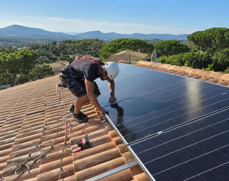 Installateur panneaux solaires Montréverd — pose photovoltaïque sur toiture